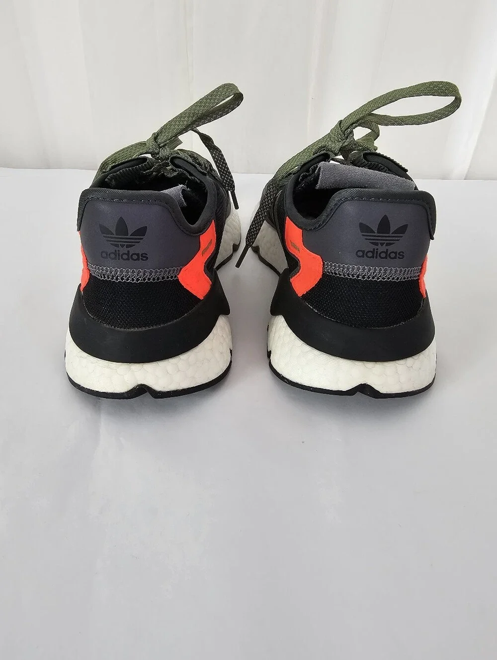 adidas Originals Nite Jogger Black Legacy Green Sneaker FZ1960 Retro Men's 8
